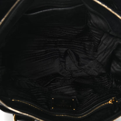 Prada Vitello Shine Tote Black 4 of 15
