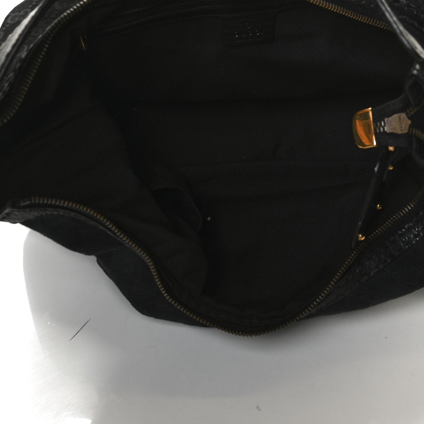 Monogram Medium Jockey Hobo Black