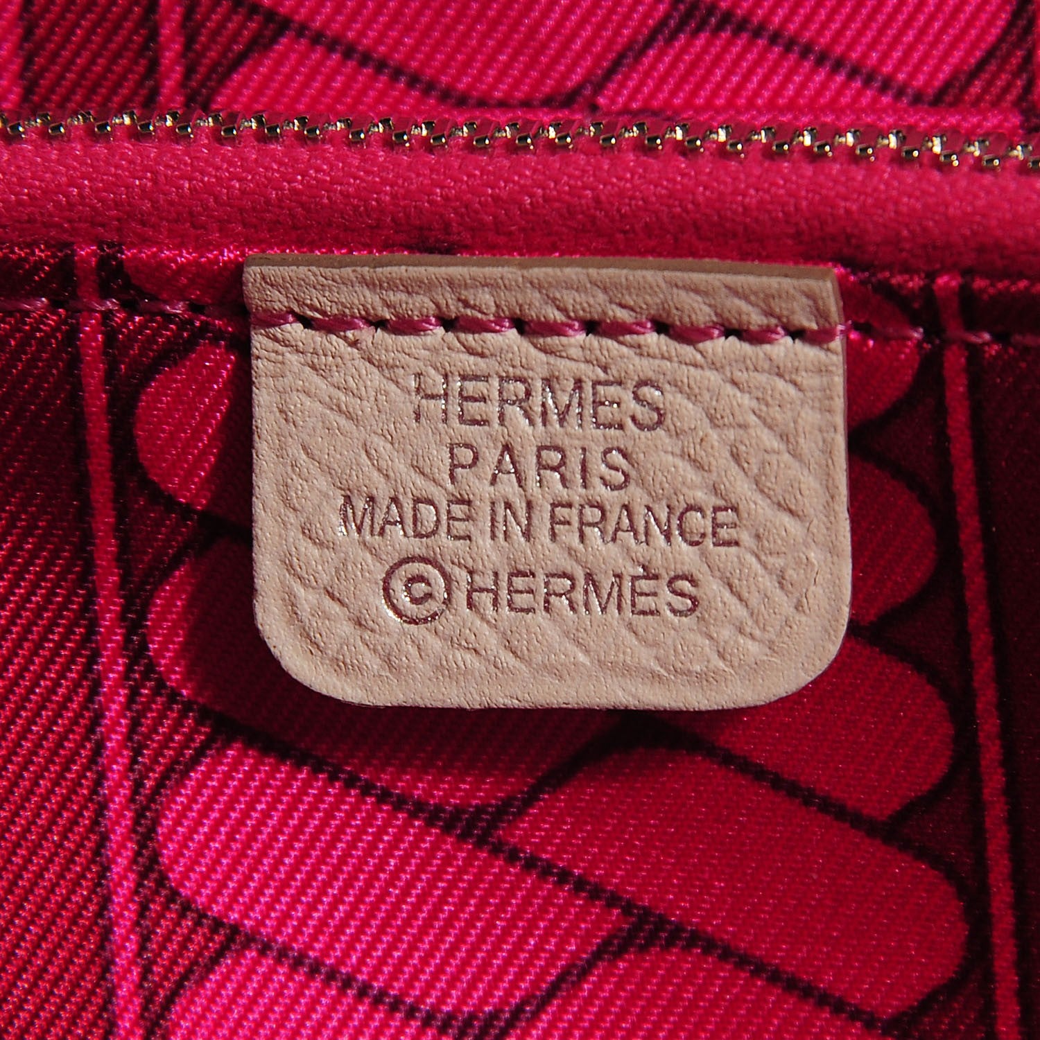 Hermes Silk'in Wallet Craie Rose Tyrien 14 of 19