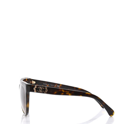 Chanel Pantos Signature CC Sunglasses 5315 Dark Havana 3 of 9