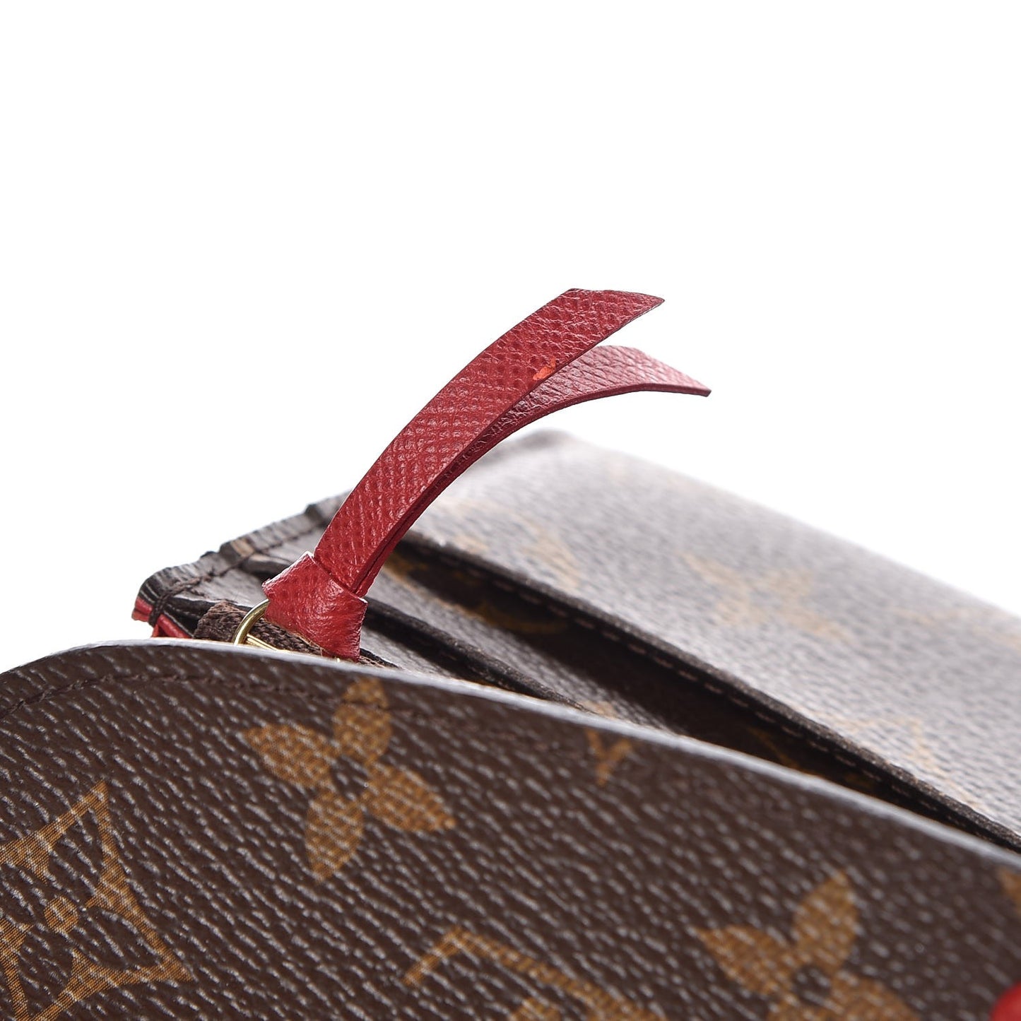 Monogram Emilie Wallet Red