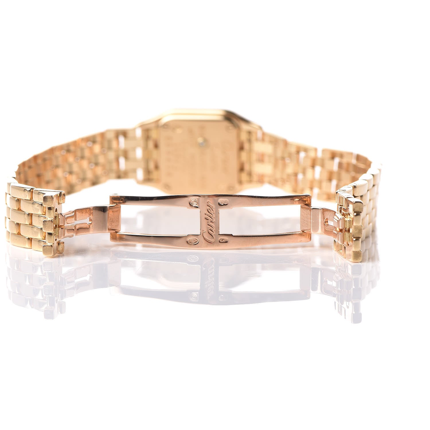 Cartier 18K Yellow Gold 17mm Panthere Quartz Watch 6 of 7