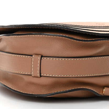 Chloe Calfskin Medium Marcie Round Crossbody Bag Nut 10 of 17