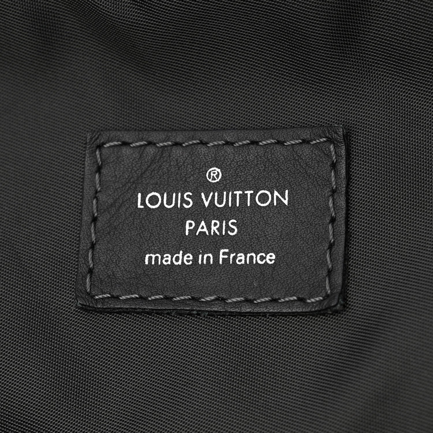 Louis Vuitton Calfskin Nylon V Line Pulse Backpack Asphalt 6 of 9