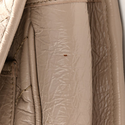 Saint Laurent Crinkled Calfskin Matelasse Monogram Medium Niki Chain Satchel Light Natural 9 of 9