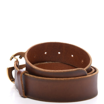 Gucci Faded Calfskin Double G 40mm Belt 105 42 Cuir 4 of 7