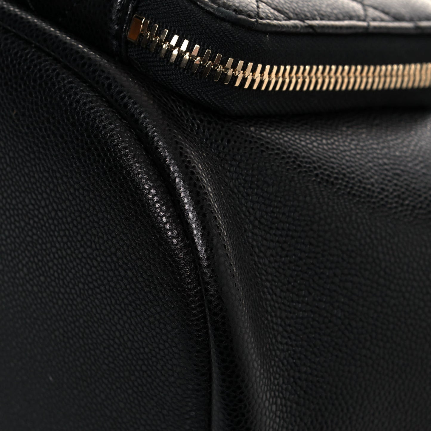 Caviar Quilted Business Affinity Backpack Black