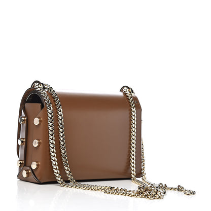 Jimmy Choo Spazzolato Lockett Petite Shoulder Bag Cacao 3 of 10