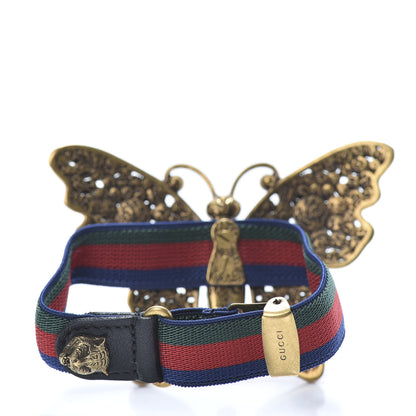 Gucci Web Crystal Butterfly Bracelet Multicolor 3 of 5