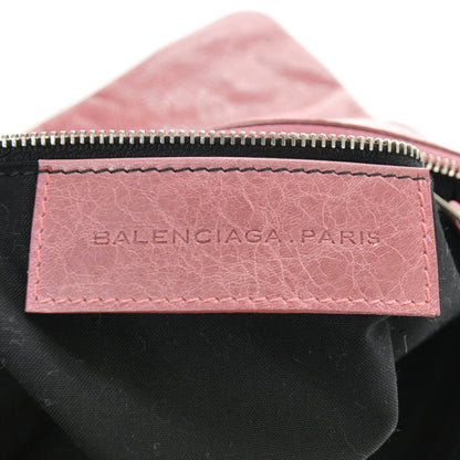 Balenciaga Agneau Giant Flat Handle Clutch Framboise 6 of 8