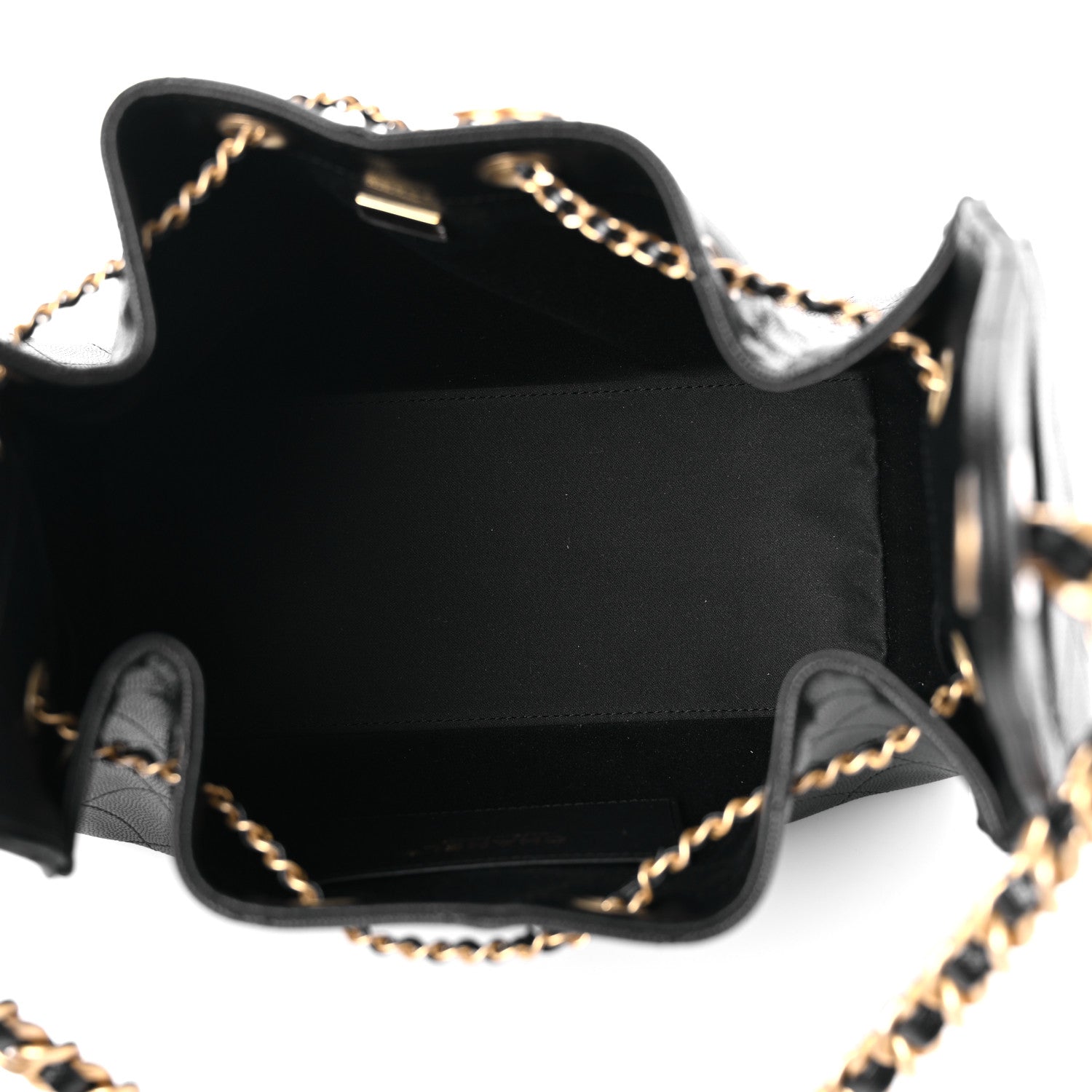 Chanel Caviar Quilted Small Chanel 25 Handbag Black 5 of 11