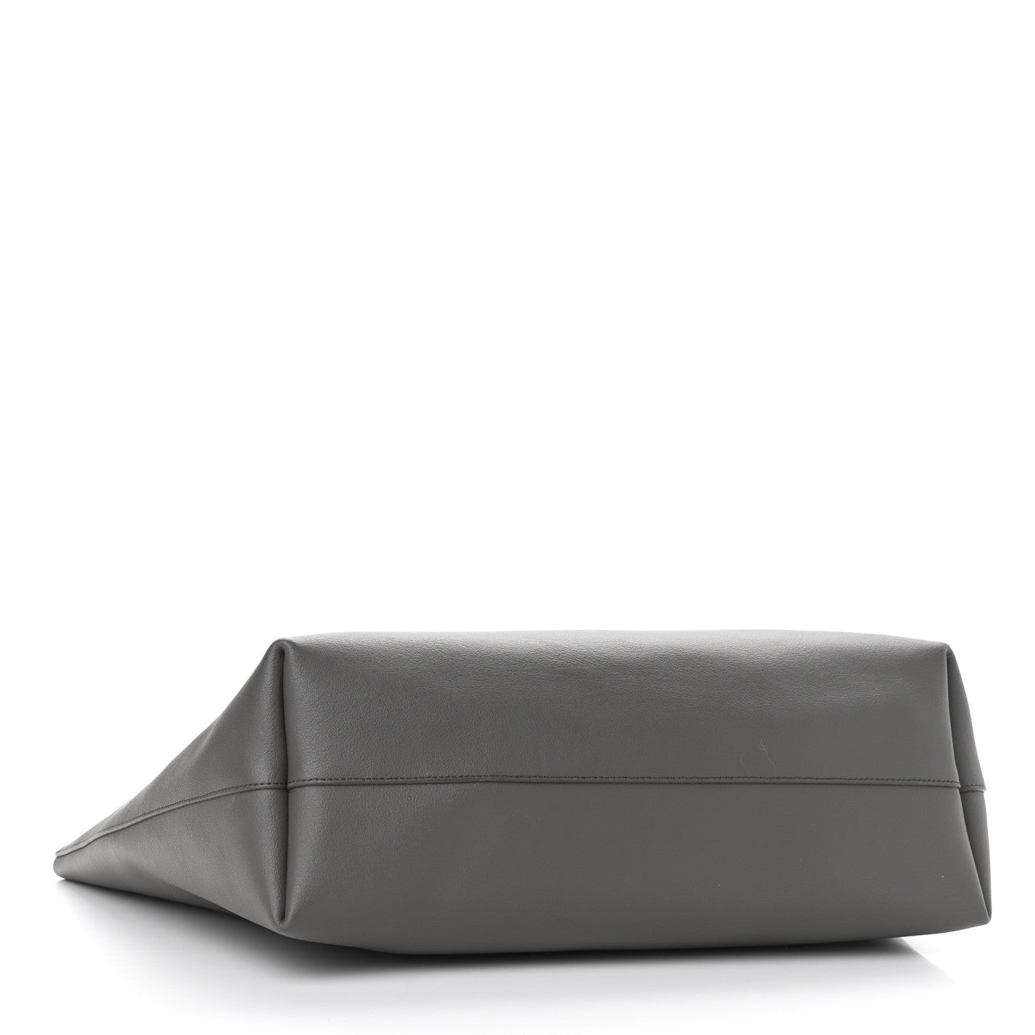 Saint Laurent Calfskin Large Shopping Tote Fog 5 of 9