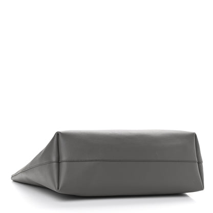 Saint Laurent Calfskin Large Shopping Tote Fog 5 of 9