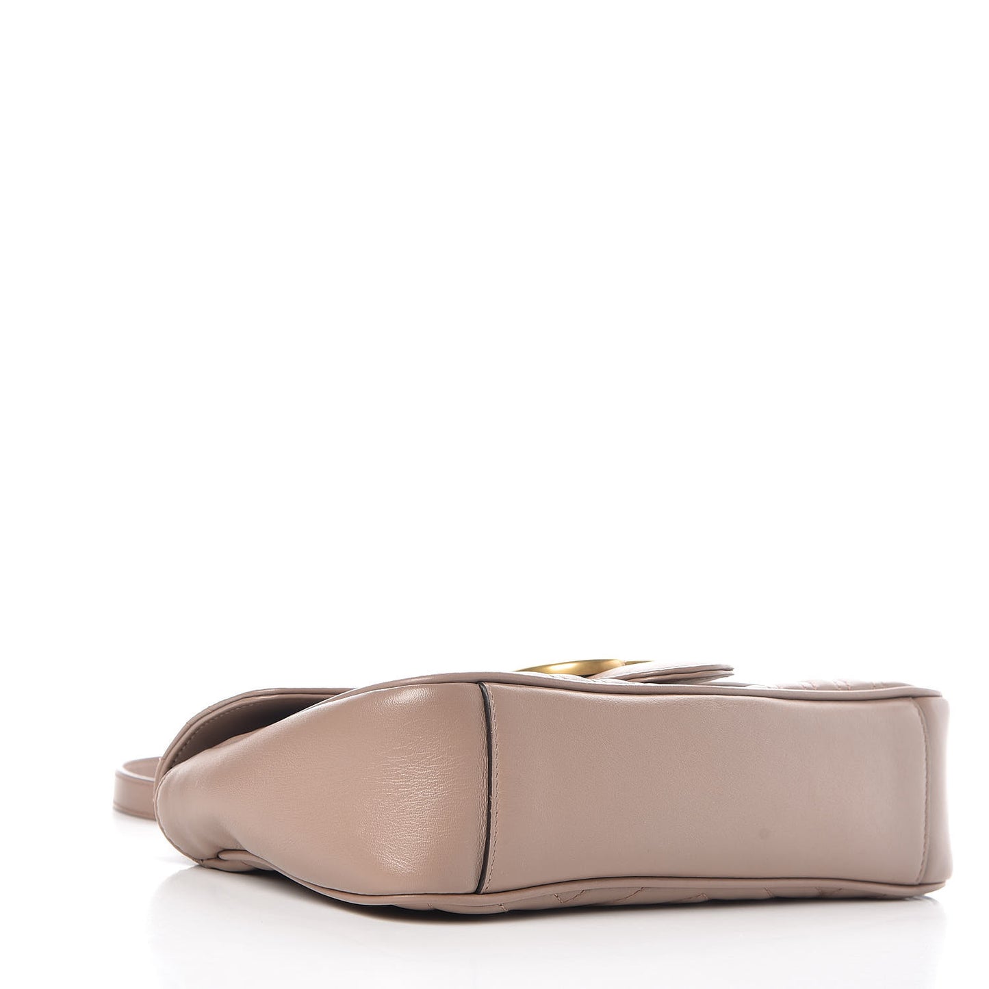 Calfskin Matelasse Small GG Marmont Shoulder Bag Porcelain Rose
