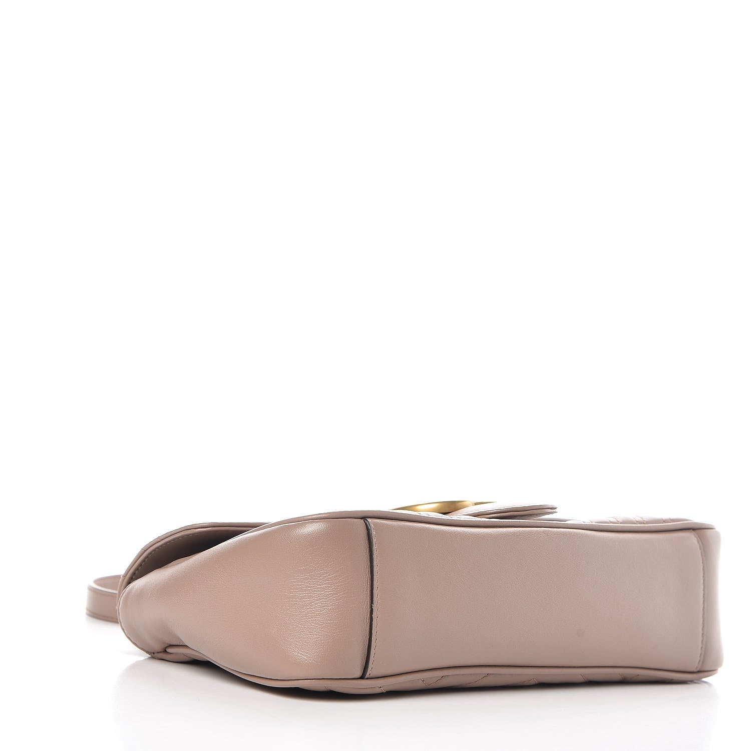 Gucci Calfskin Matelasse Small GG Marmont Shoulder Bag Porcelain Rose 4 of 7
