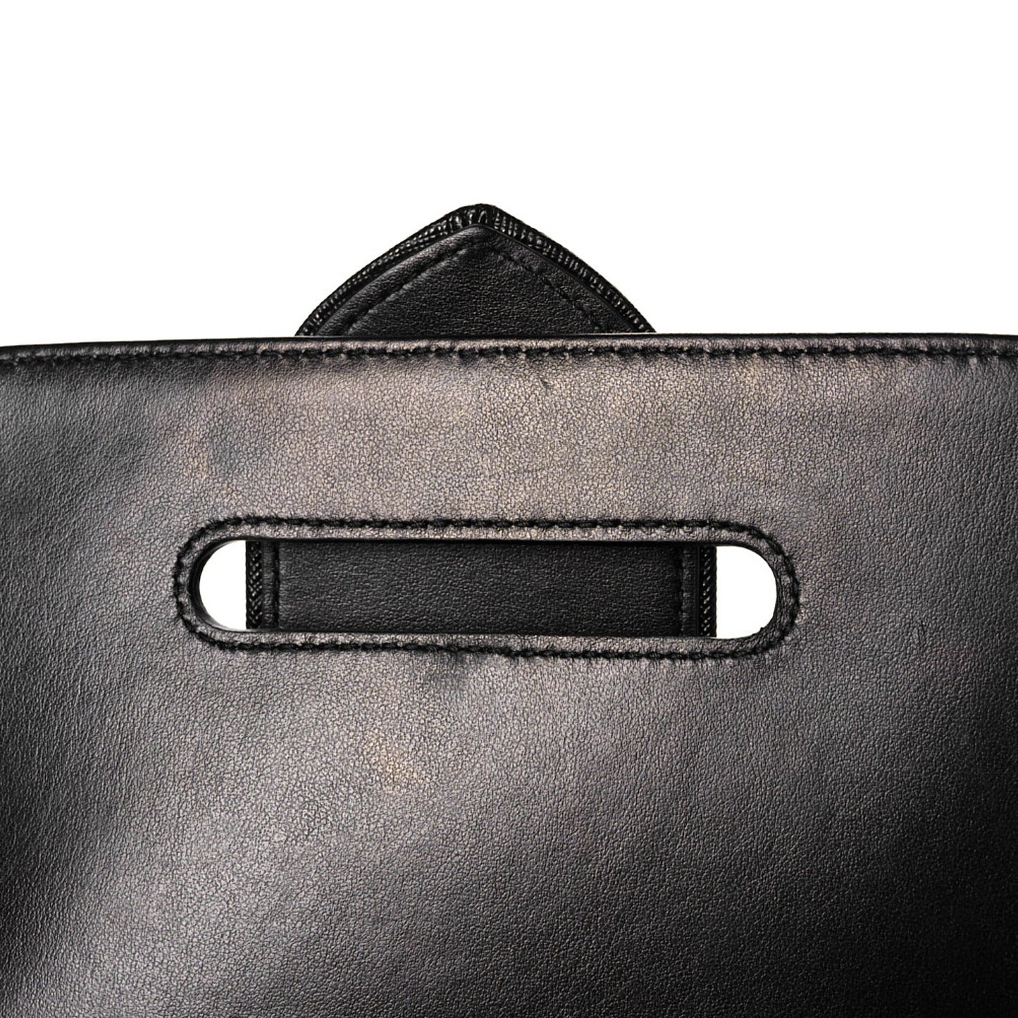 City Calfskin Sidonie Shoulder Bag Black