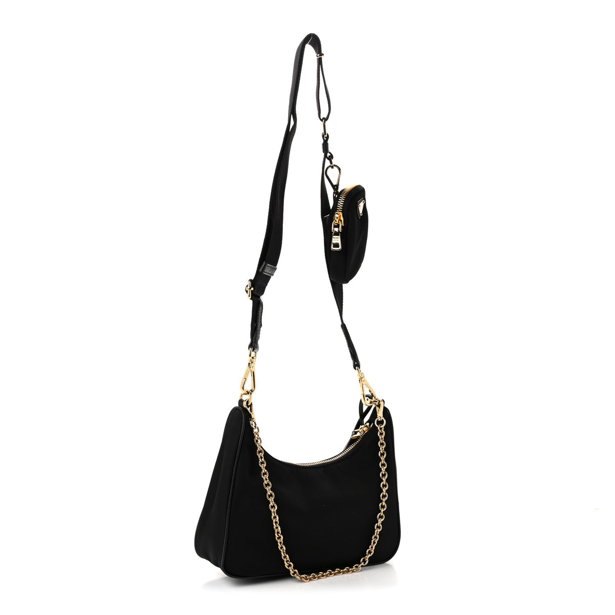 Nylon Re-Edition 2005 Shoulder Bag Black