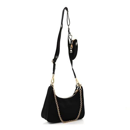 Prada Nylon Re-Edition 2005 Shoulder Bag Black 3 of 11