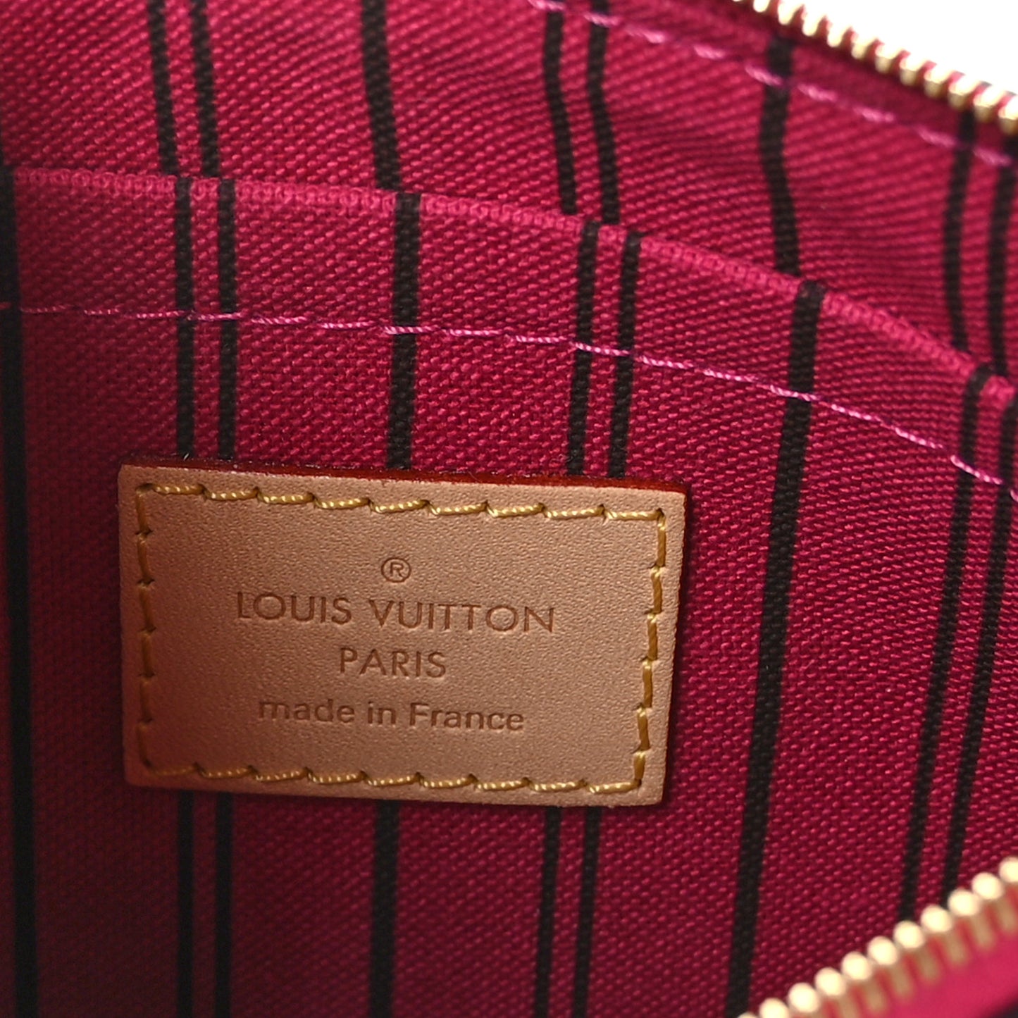 Monogram Neverfull PM Pochette Pivoine