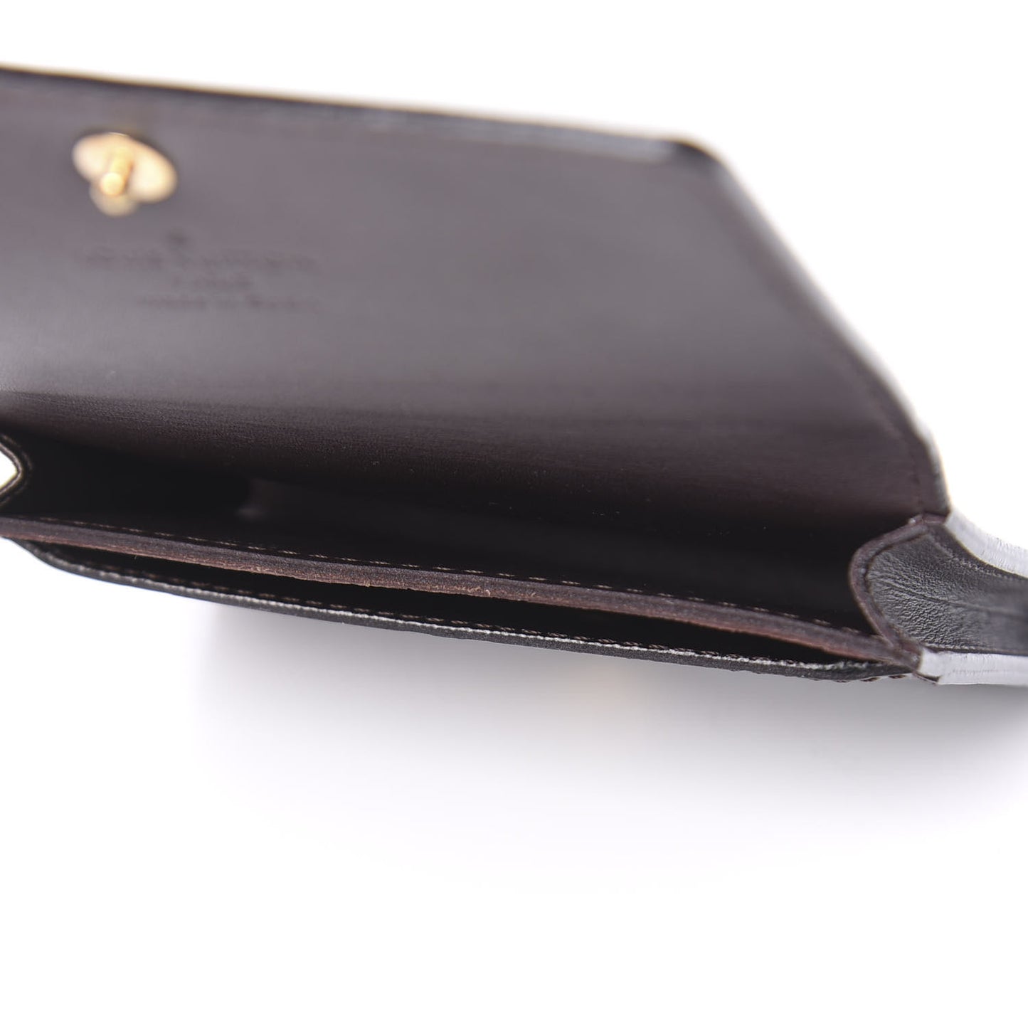 Vernis Business Card Holder Amarante