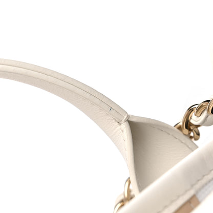Chanel Cotton Large Deauville Tote White 13 of 13