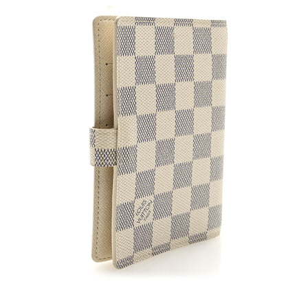 Louis Vuitton Damier Azur Small Ring Agenda Cover 3 of 6