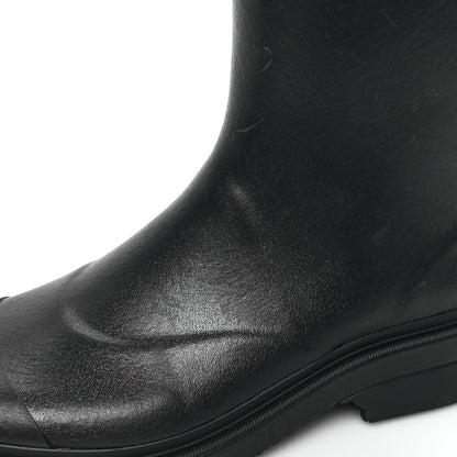 Chanel Caoutchouk CC High Boots 38 Black 9 of 11