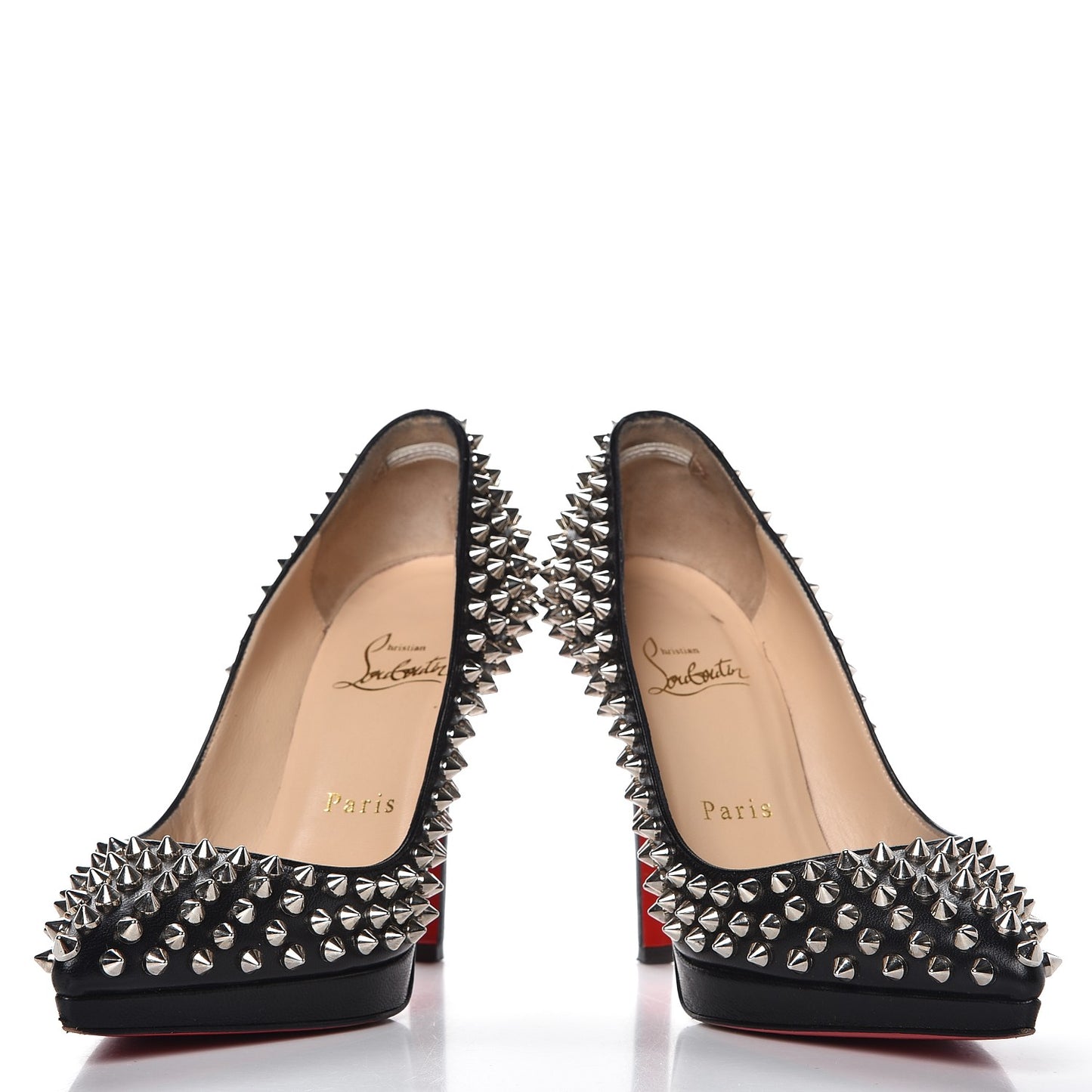 Nappa Pigalle Plato Spikes 120 Pumps 34.5 Black