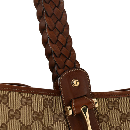Gucci Monogram Medium Pelham Shoulder Bag Brown 14 of 17