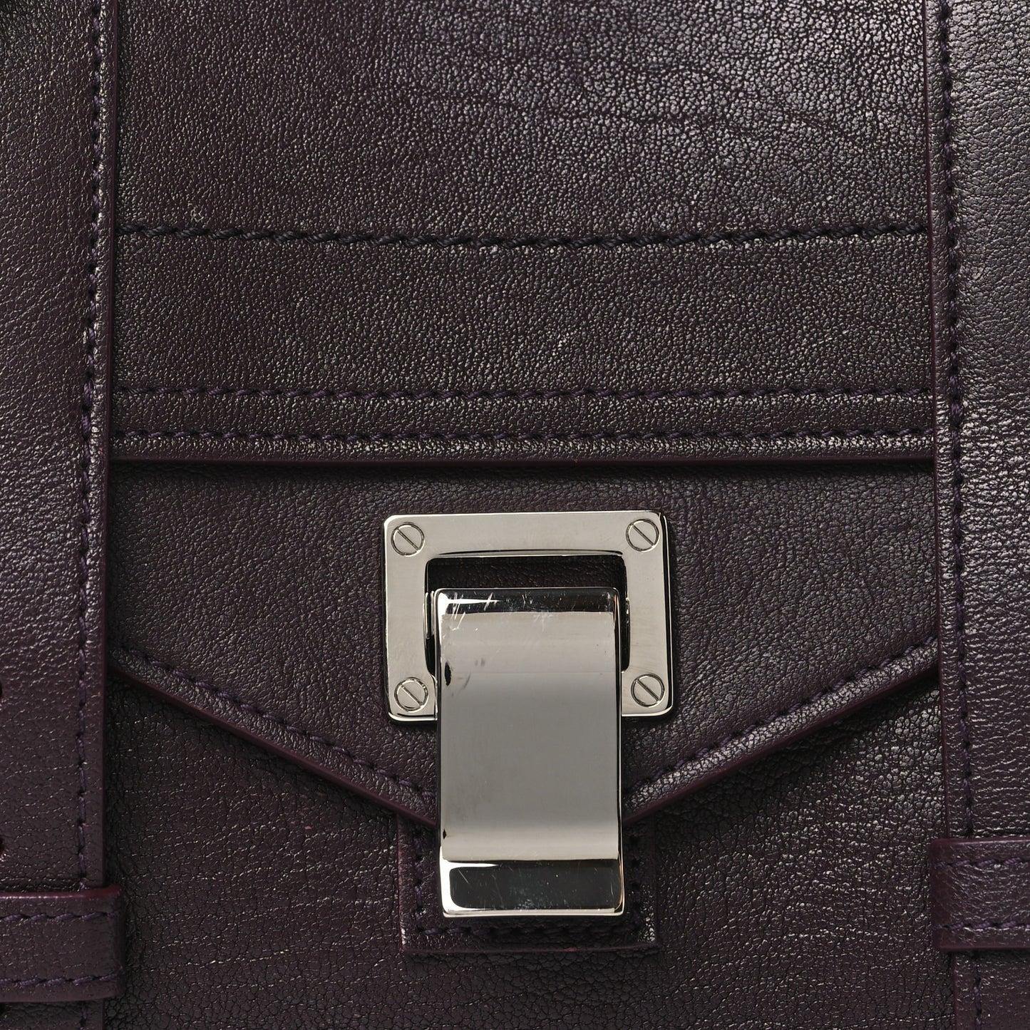 Lambskin PS1 Mini Crossbody Bag Oxblood