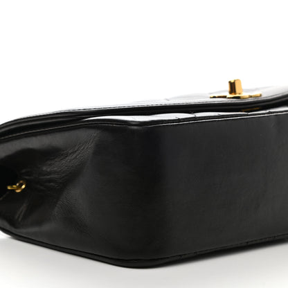 Chanel Lambskin Quilted Small Single Flap Black 9 of 11