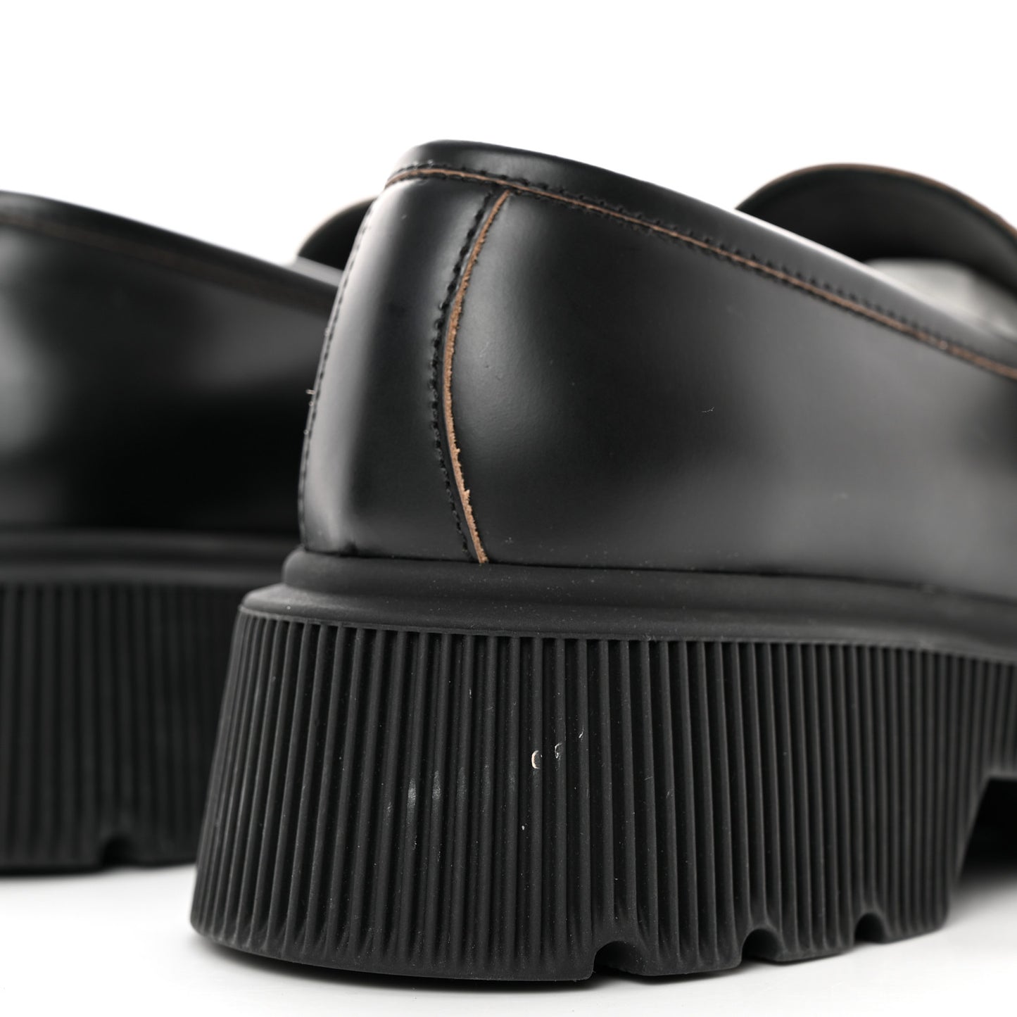 Cordovan Lux Dionysus Hunder Loafers 36 Black