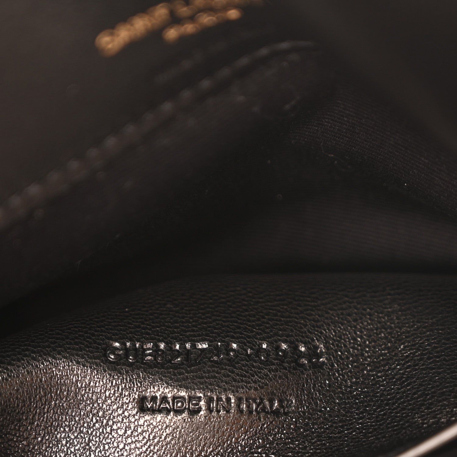 Saint Laurent Lambskin Chevron Quilted Mini Loulou Black 7 of 10
