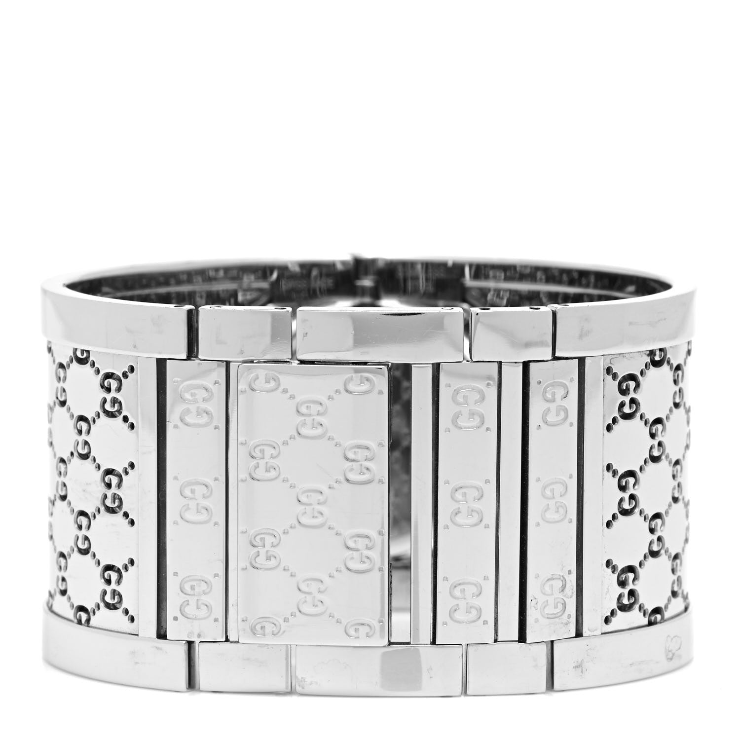 Gucci Stainless Steel Mother of Pearl 33mm Twirl Quartz Watch 3 of 5
