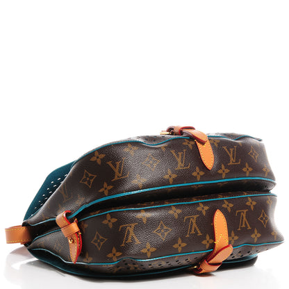 Louis Vuitton Monogram SC Flore Saumur Teal 4 of 7