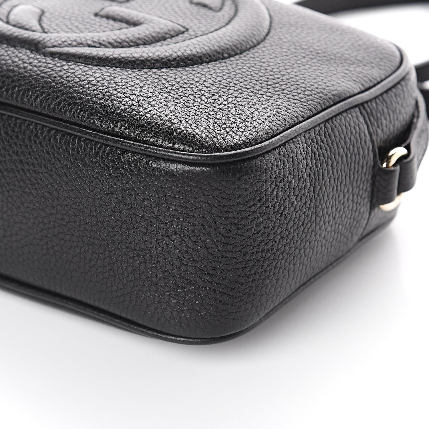 Gucci Pebbled Calfskin Small Soho Disco Bag Black 8 of 8