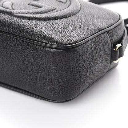 Gucci Pebbled Calfskin Small Soho Disco Bag Black 8 of 8