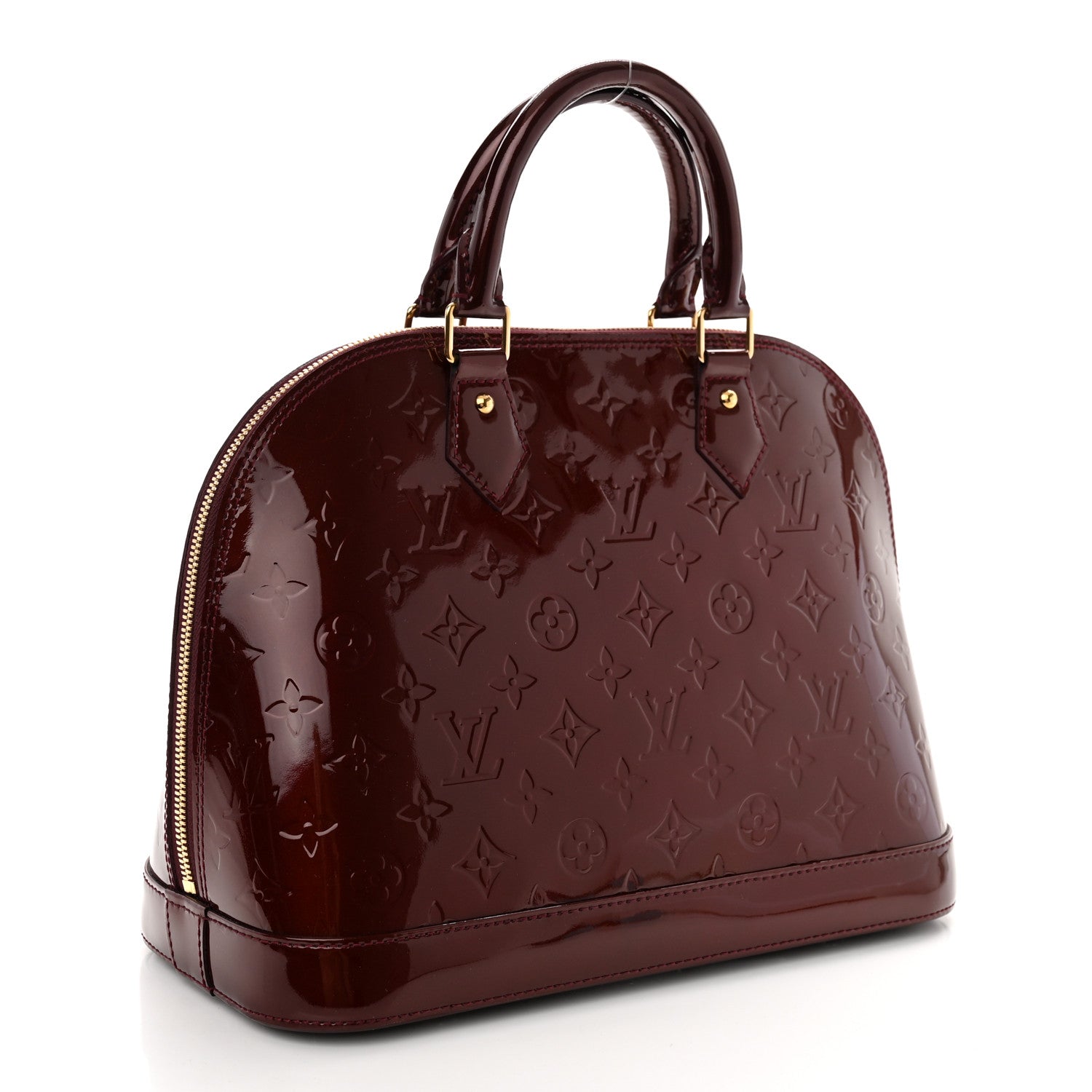 Louis Vuitton Vernis Alma PM Rouge Fauviste 3 of 9