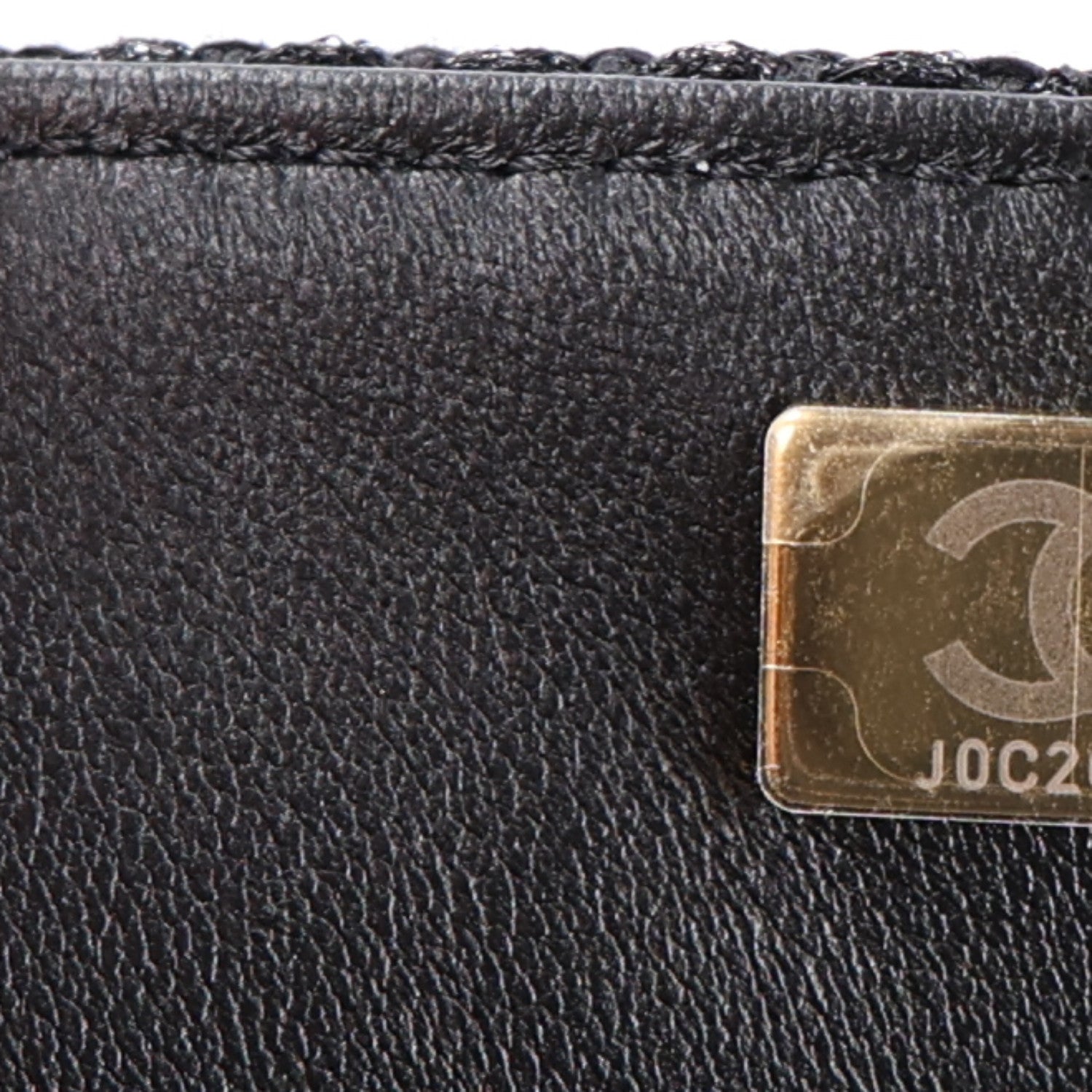 Chanel Tweed Quilted Medium Retro Twist Top Handle Flap  Black 8 of 11