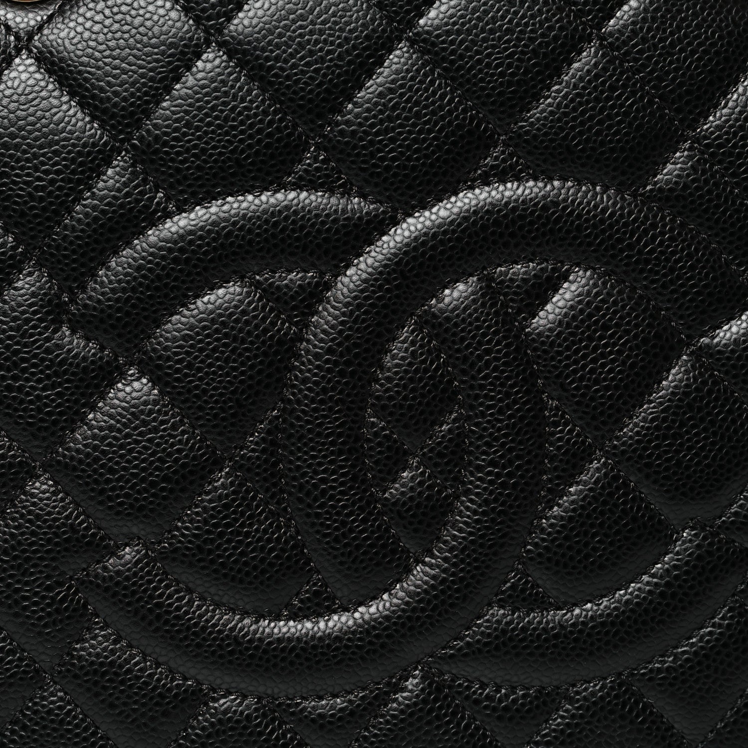 Chanel Caviar Quilted Grand Shopping Tote GST Black 8 of 10
