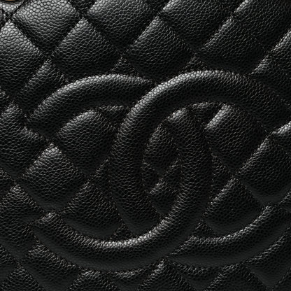Chanel Caviar Quilted Grand Shopping Tote GST Black 8 of 10