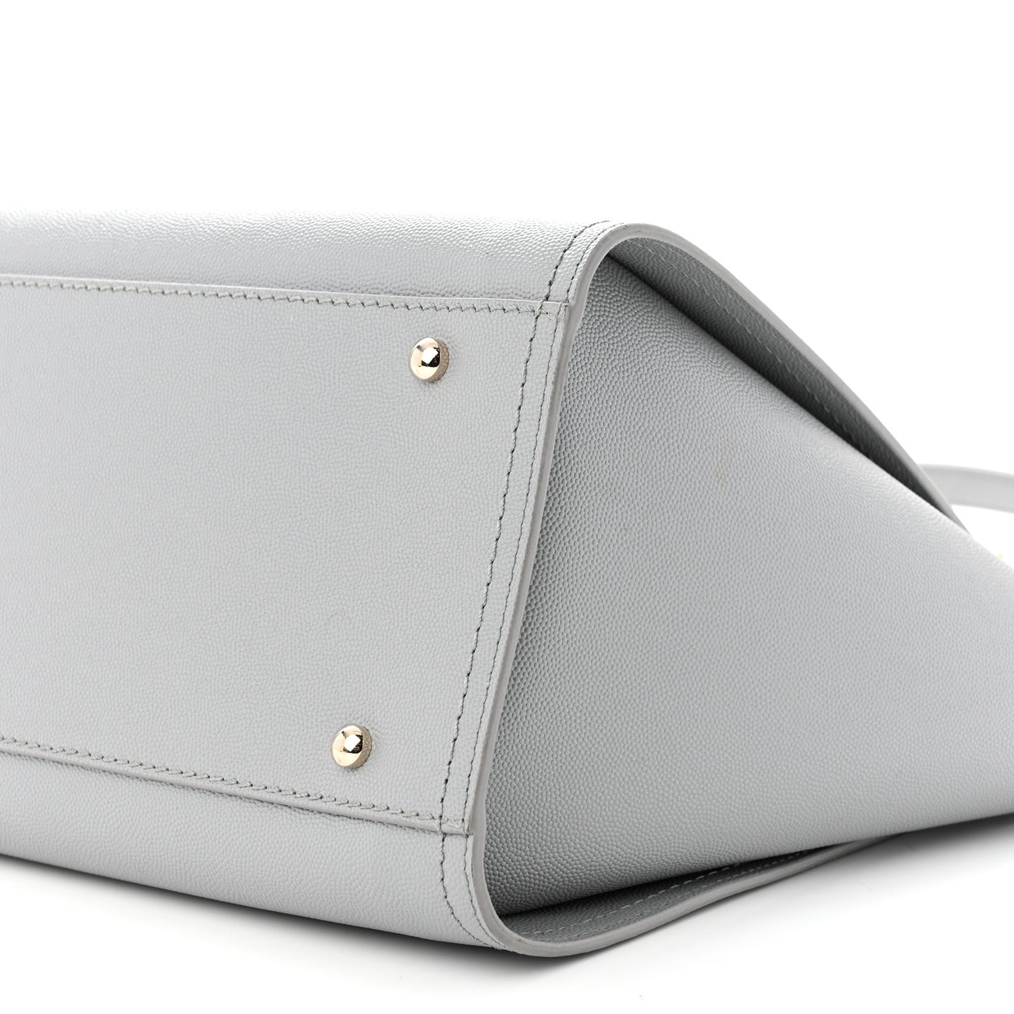 Caviar Studded Small Deauville Tote Grey