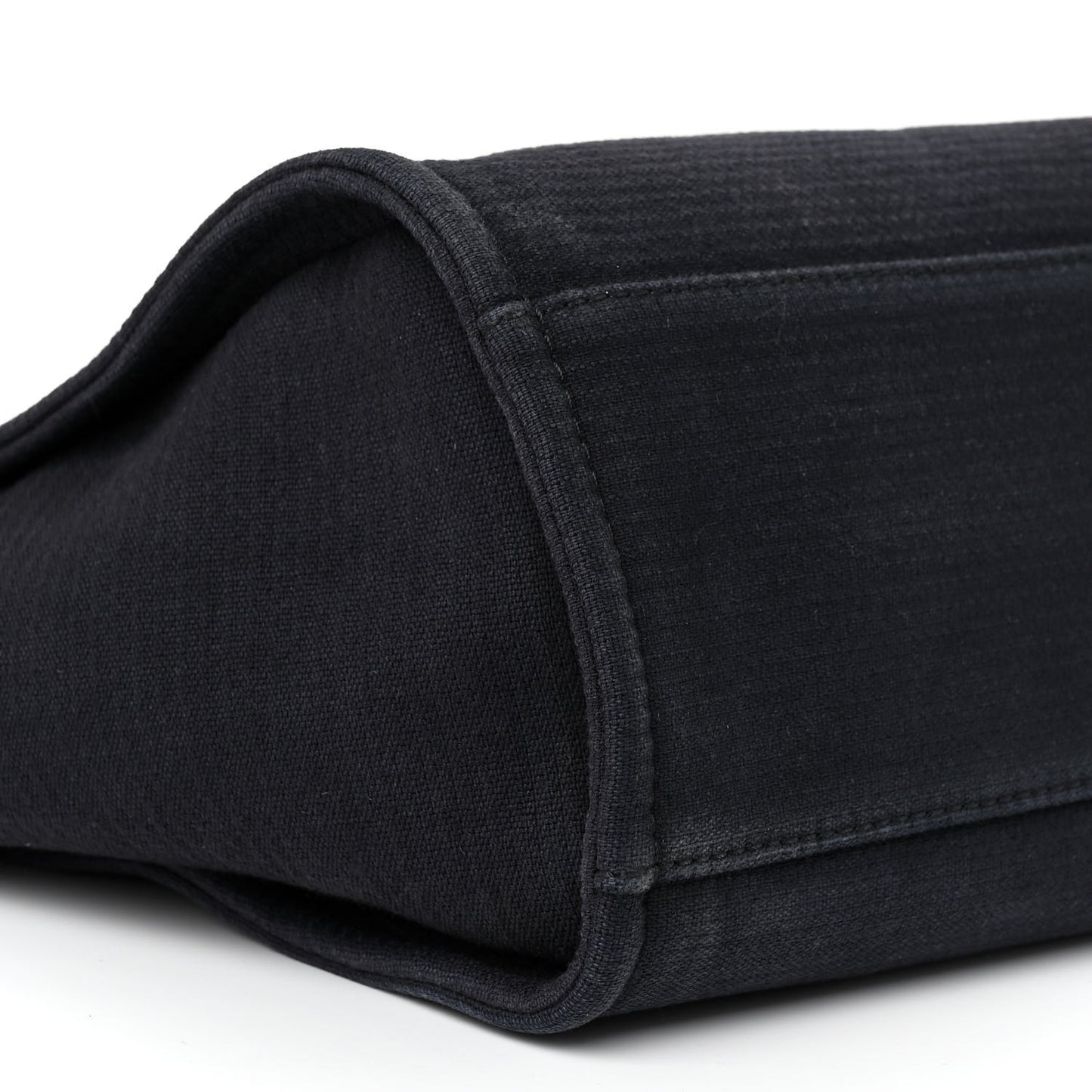 Mixed Fibers Small Deauville Tote Navy Blue