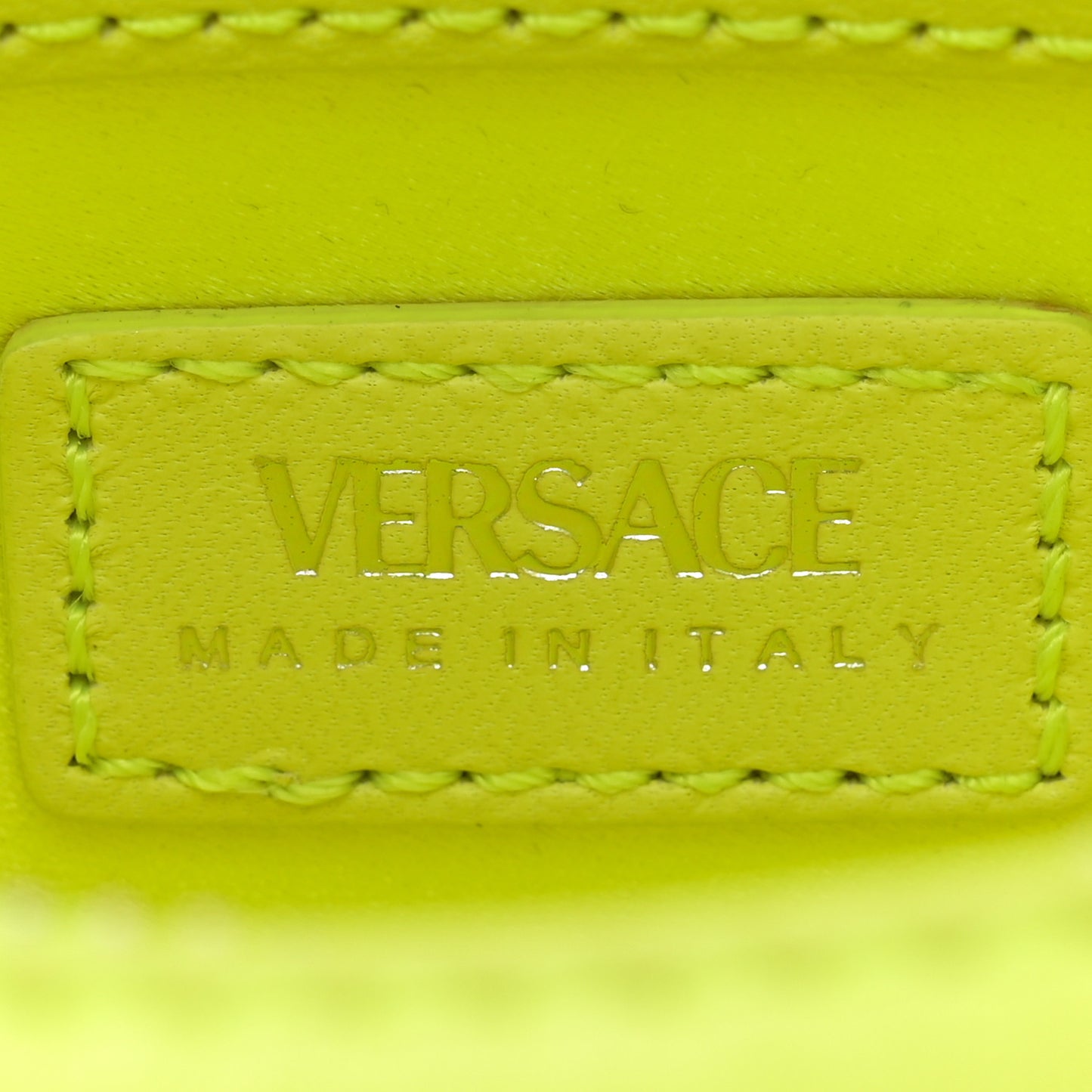 Crystal La Medusa Mini Repeat Hobo Tropical Yellow