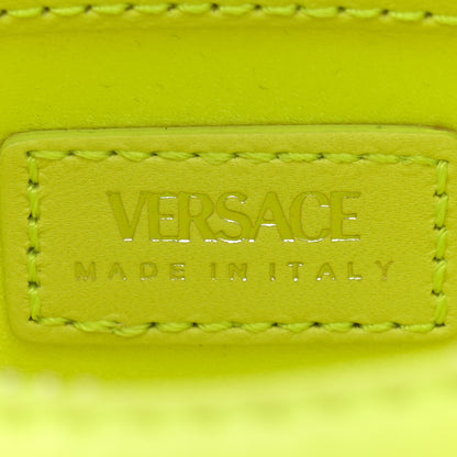 Versace Crystal La Medusa Mini Repeat Hobo Tropical Yellow 6 of 10