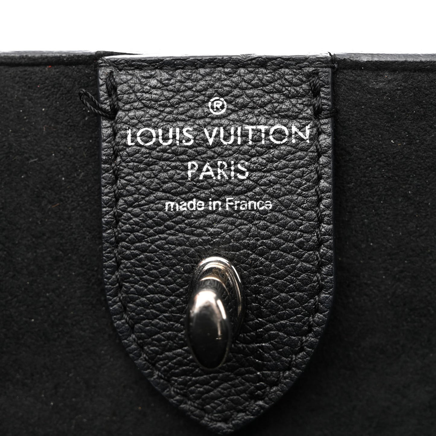 Calfskin Lockme Cabas Black