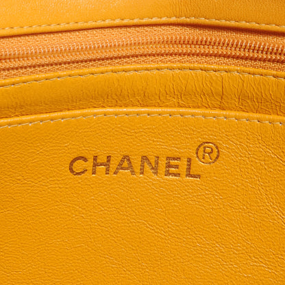 Chanel Lambskin Jumbo Flap Mango 7 of 8