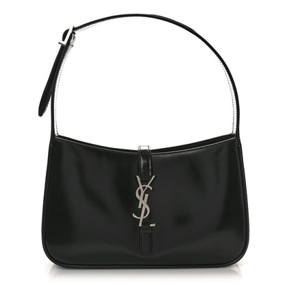 Saint Laurent Smooth Calfskin Le 5 A 7 Hobo Black 1 of 10