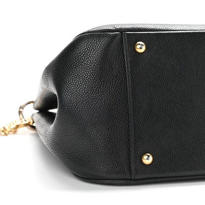 Chanel Caviar Large Shopping Tote Black 8 of 11