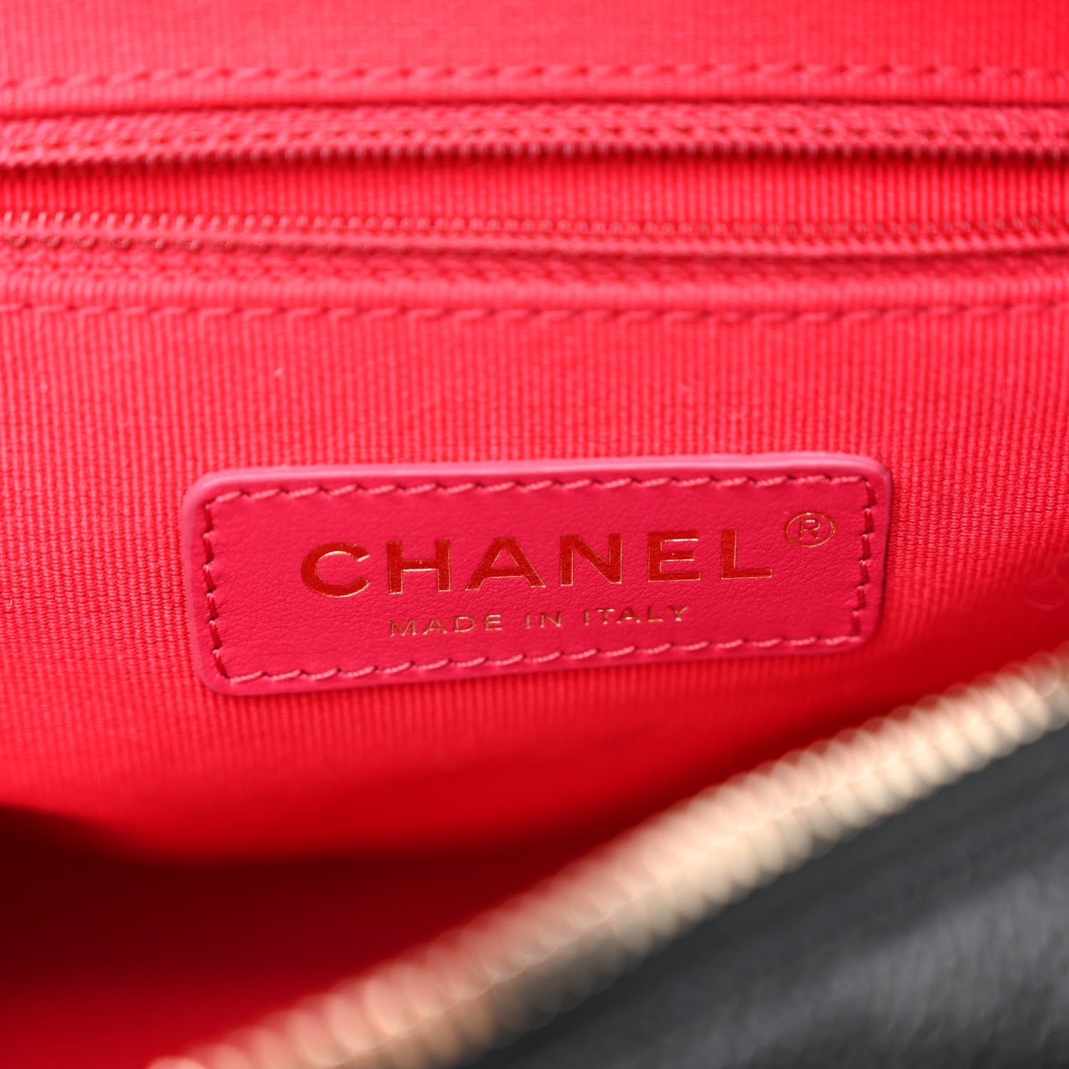 Chanel Shiny Caviar Quilted Chain Melody Backpack Black 6 of 10